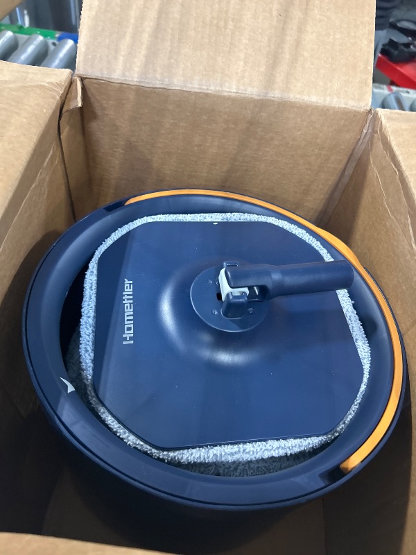 Photo 1 of **** Don’t have the mop stick 4 sets***Mop and Bucket Set with 6 Microfiber Mop Pads, Spin Mop with Dirty/Clean Water Separation System, Deep-Cleaning Mops for Floors, Versatile Mops for Walls