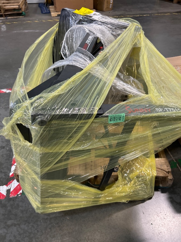 Photo 1 of ** SIMILAR IMAGE UNKNOWN SIZE OR MODEL***Sunny Health & Fitness Foldable 15 Level Auto Incline Treadmill, 20" Wide Running Belt, Quiet Brushless, Digital Display, 300 LB Weight Capacity, SunnyFit App Bluetooth Connection- SF-T723030