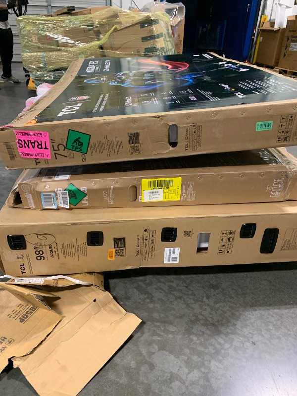 Photo 1 of ** SIMILAR IMAGE DIFFERENT TYPES OF TVS’s AND SIZES/ FINAL SALE- NO RETURNT***CL 75-Inch Class QM6K Series QD-Mini LED 4K UHD Google Smart TV Best Value Mini-LED TV - QLED, 144hz, 288hz Gaming Rate, High Contrast Screen, Onkyo Audio, Dolby Atmos (75QM6K, 