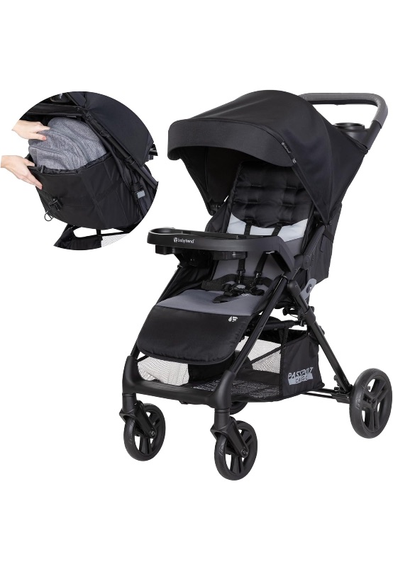 Photo 1 of *** SIMILAR IMAGE UNKNOWN SIZE OR MODEL***Baby Trend Passport® Cargo Stroller, Fieldstone Grey