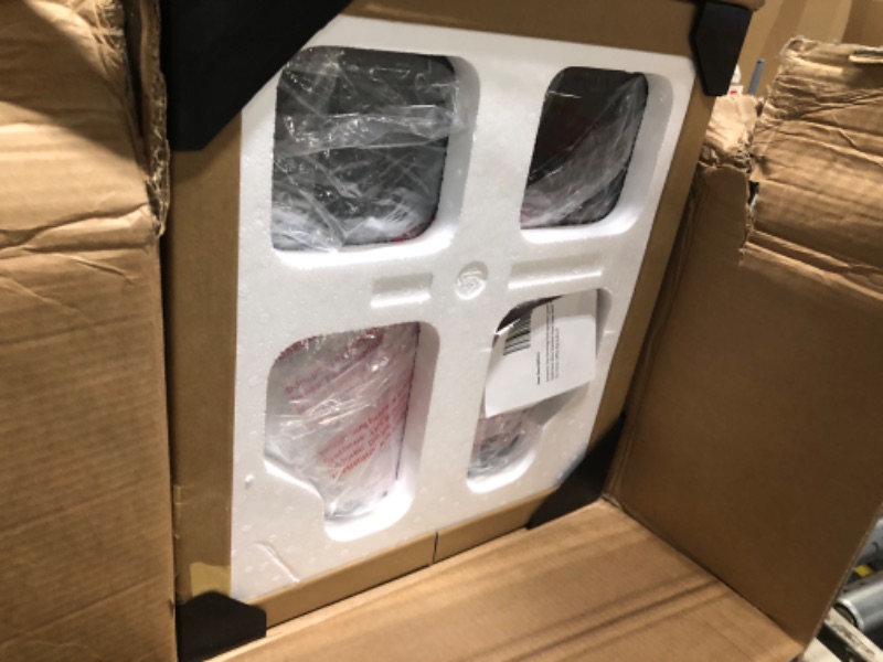 Photo 1 of ***NO GLASS NEEDS A REPLACEMENT GLASS***FOR PARTS***Antarctic Star Beverage Refrigerator Cooler-85 Can Mini Fridge Glass Door for Soda Beer Wine Stainless Steel Glass Door Small Drink Dispenser Digital Display for Home, Office Bar,2.4cu.ft
