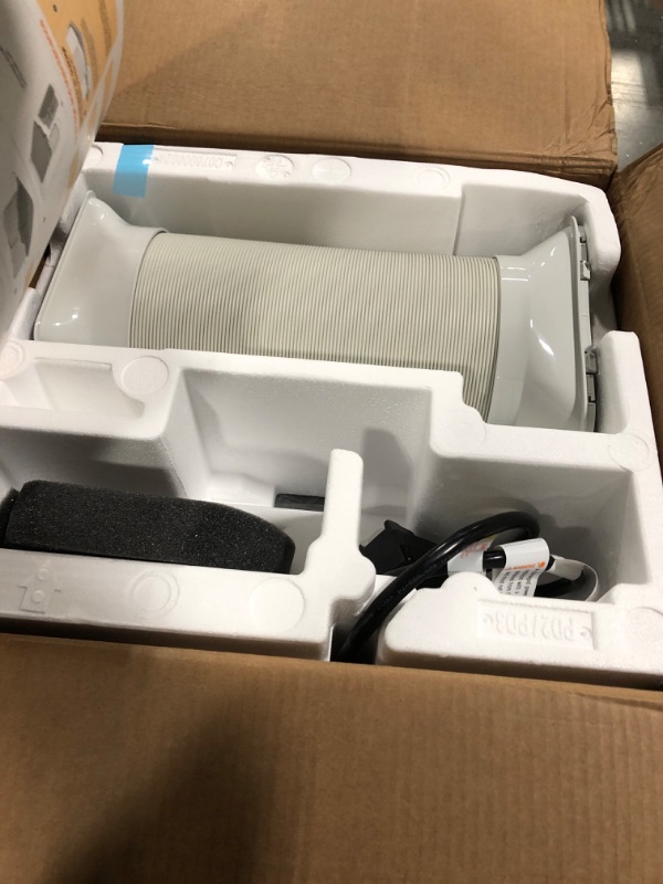 Photo 1 of 14,000 BTU Portable Air Conditioner Cools Up to 700 Sq.Ft, 3-IN-1 Energy Efficient Portable AC Unit with Remote Control & Installation Kits for Large Room, Campervan, Office, Temporary Space