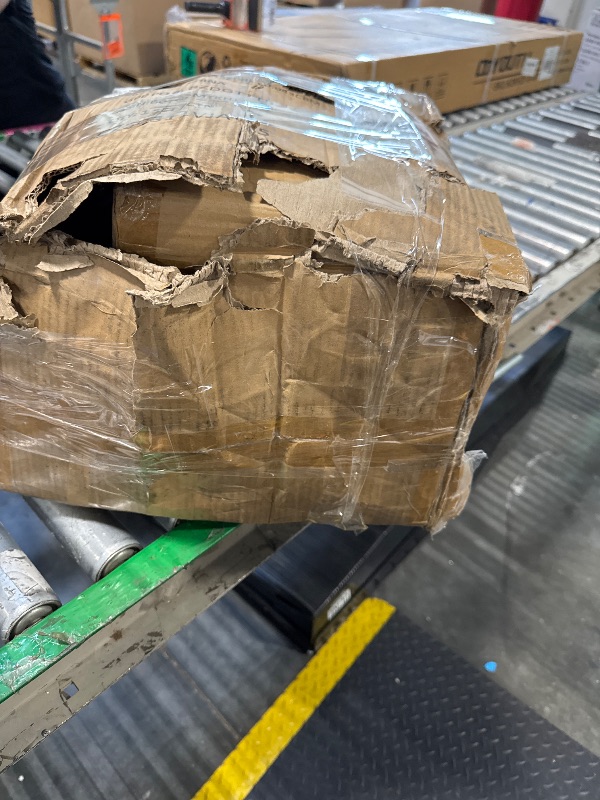 Photo 1 of Amazon Basics Neoprene Dumbbell Hand Weights, Rack with 3 Pairs (5, 10, and 15 Pounds), Green/Blue/Grey