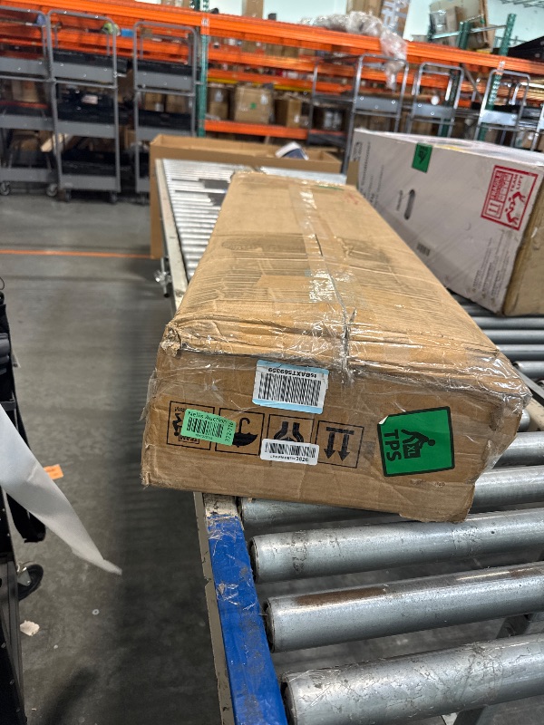 Photo 1 of ****MISSING HARDWARE****
LITTLE TREE 47 Inches Console Table, Sofa Table with Storage, Modern Entryway Table for Hallway, Narrow Long Sofa Entryway Table for Living Room, Beige