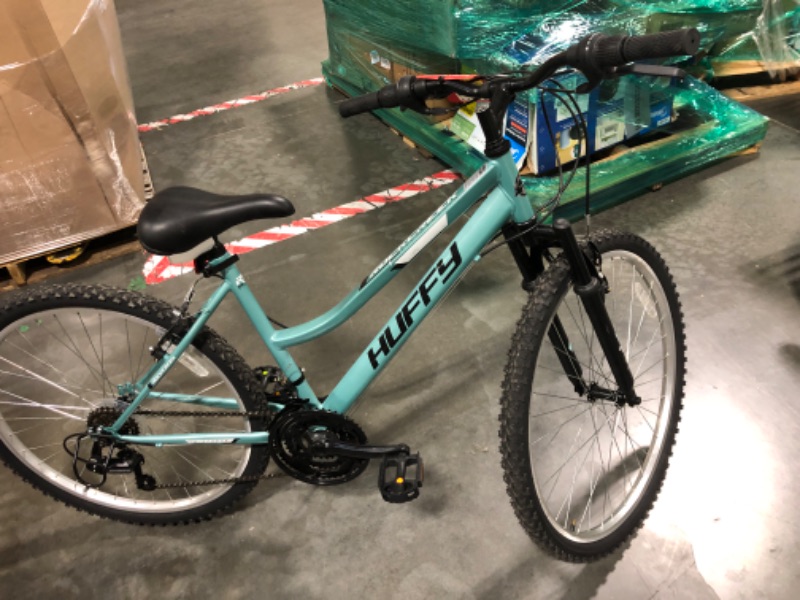 Photo 1 of ****RETURNS ARE NOT ACCEPTED*******HH HILAND 24 Inch Mountain Bike for Kids Age 7-15 Year Old, Front Suspension Fork Kids' Bicycles for Boys Girls Mint Green