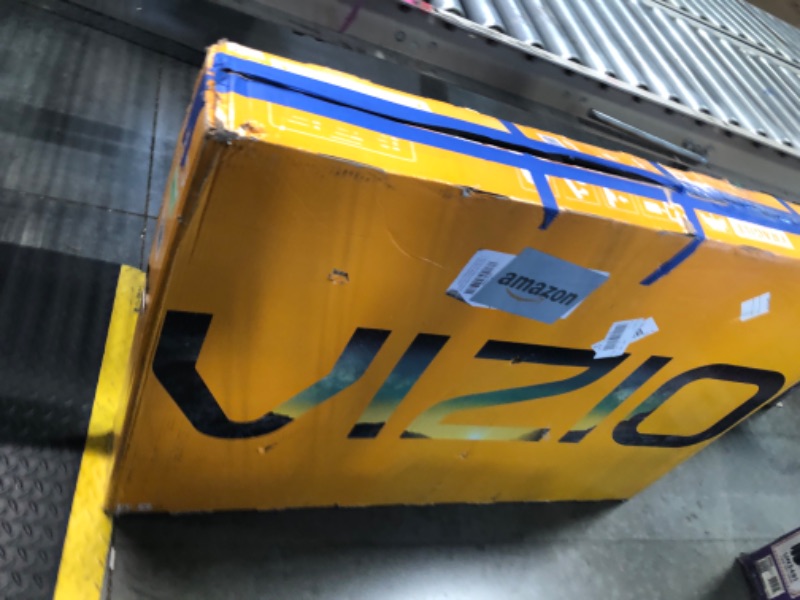 Photo 1 of **SCREEN IS DAMAGED**VIZIO 50-Inch V-Series 4K UHD LED Smart TV with Voice Remote, Dolby Vision, HDR10+, Alexa Compatibility, 2022 Model