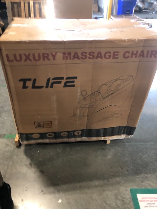 Photo 1 of ***GREAT CONDITION****TLIFE Massage Chair Full Body, 160°Zero Gravity Recliner with Body Scan, 50" SL-Track Shiatsu Massage Chair, Fixed Point Massage, Foot Rollers, 12 Auto Modes, Deep Yoga Stretch, Heating, Grey