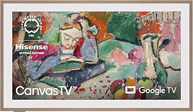 Photo 1 of 
Hisense 65-Inch Class QLED 4K S7N CanvasTV™ Series Dolby Vision HDR Google Smart TV (65S7N) - 144Hz, Art Mode, Anti-Glare Panel, Hi-Matte Display, Frame & UltraSlim Wall Mount Included
