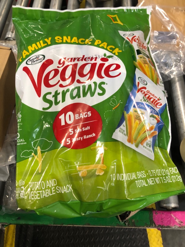 Photo 1 of ***EXP JUN 24******Sensible Portions Garden Veggie Straws Variety Pack - 0.75oz/10ct