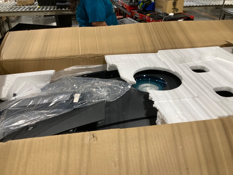 Photo 1 of **DAMAGED**parts only**SAMSUNG 49" Odyssey G9 (G95C) Series DQHD 1000R Curved Gaming Monitor, 240Hz, 1ms(GtG), DisplayHDR 1000, AMD FreeSync Premium Pro, Eye Saver Mode, Auto Source Switch+, LS49CG950ENXZA, 2024. 