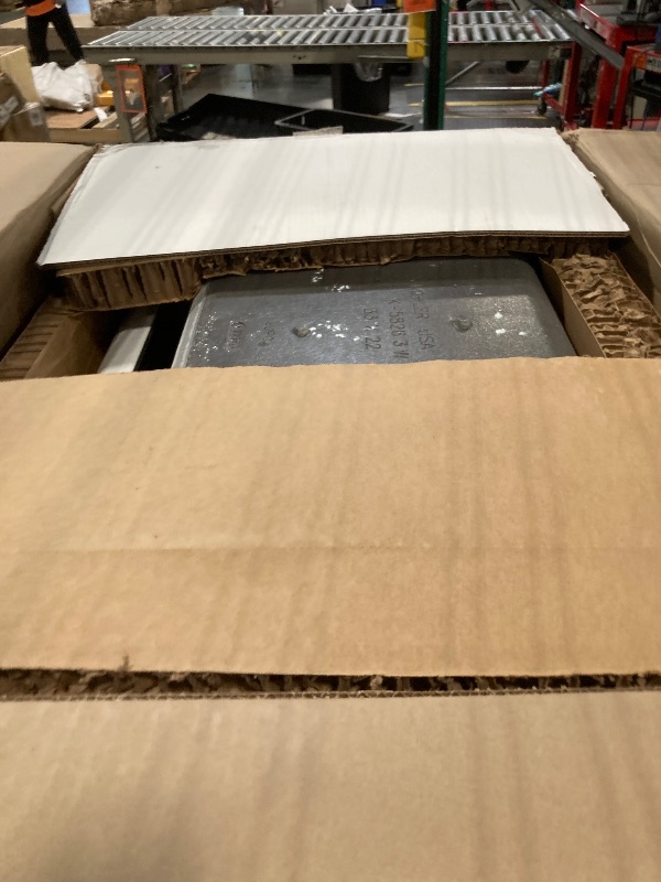 Photo 1 of **DAMAGED ON THE CORNER**KOHLER 5826-0 Whitehaven Farmhouse Self-Trimming Undermount Single-Bowl Sink with Short Apron, 33 Inch, White