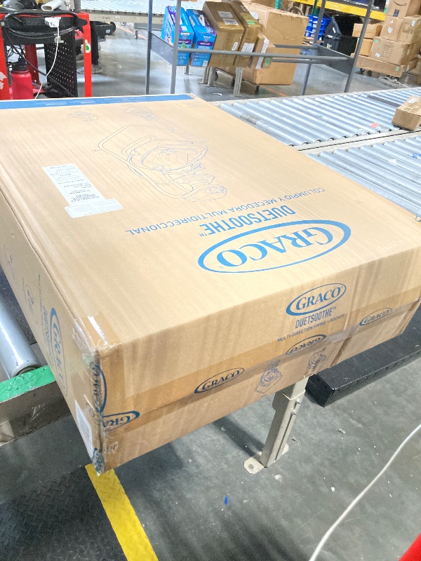 Photo 1 of **SOLD FOR PARTS, NO RETURNS***
Graco DuetSoothe Swing and Rocker with Removable Swing Seat and 6 Swinging Speeds for Toddler Swing Seat and Swing Chair