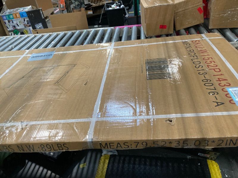 Photo 1 of **MISSING SOME PARTS**Frameless Shower Door 56-60" W x 76" H, Double Sliding Shower Doors Soft Close, Shower Glass Door with 3/8 inches (10mm) Thick SGCC Tempered Glass, Matta Black