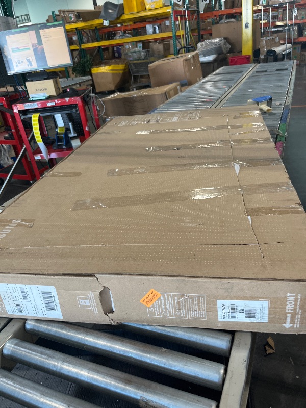 Photo 1 of SAMSUNG 65-Inch Class QLED Q7F Series Samsung Vision AI Smart TV (2025 Model, 65Q7F) Quantum HDR, Object Tracking Sound Lite, Q4 AI Gen1 Processor, 4K upscaling, Gaming Hub, Alexa Built-in

Screen cracked 