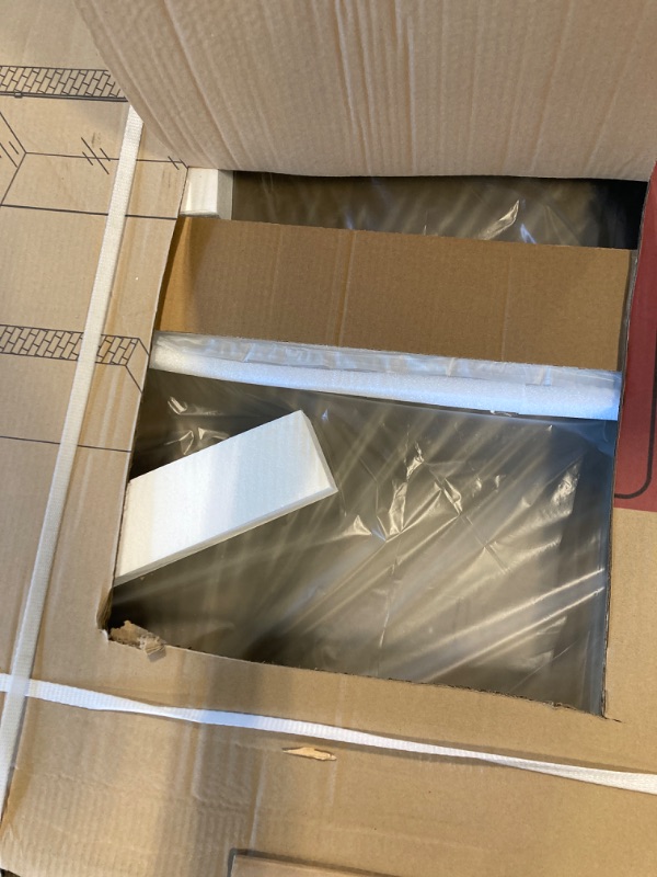 Photo 1 of ***HEAVY ITEM**DeerValley 36"×78" Fixed Glass Shower Door, Durable and Stable 10mm Thick Glass Panel, Frameless Door, Bathroom Shower Screen, Easy to Clean, Tempered Safety Wall Panels with Hardware (?Gold)