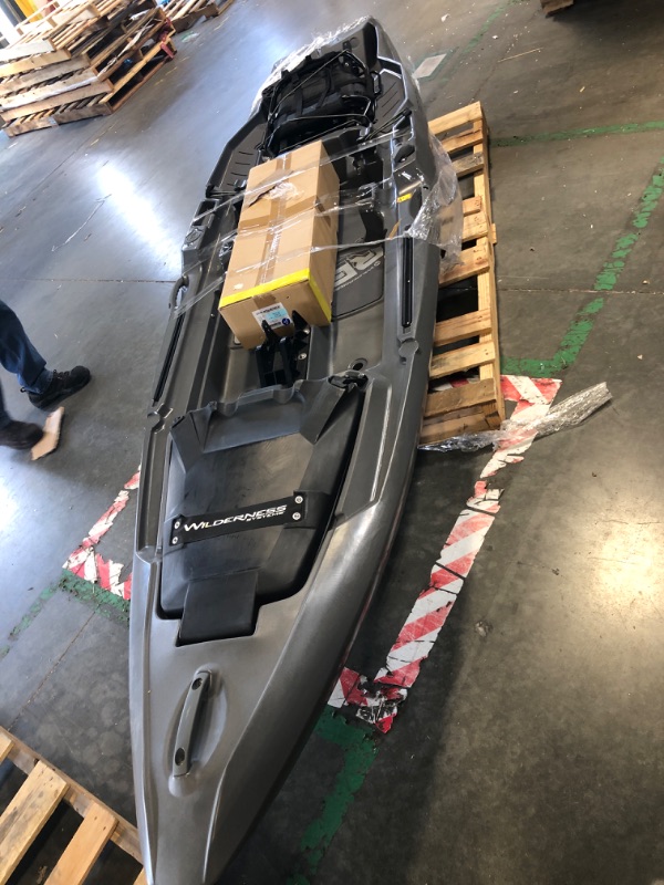 Photo 1 of ***MAY NEED A TRUCK***Nautanixa Fishing Kayak with Pedal Drive - 10ft Lightweight, Sit On Top Kayaks for Adults& Youth, Removable & Portable, Ideal Space-Saving Design - 500 Ibs Capacity (Grey)