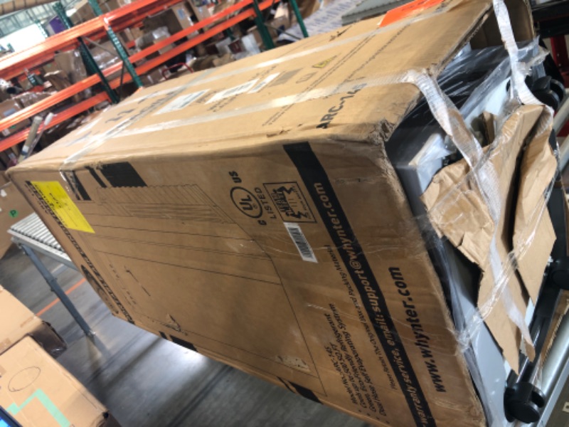 Photo 1 of **PARTS ONLY** 
Whynter Portable Air Conditioner 14,000 BTU with Dual Hose Dehumidifier & Cooling Fan for 500 Sq Ft Rooms, Includes AC Unit Window Kit, ARC-14S (9,500 SACC)