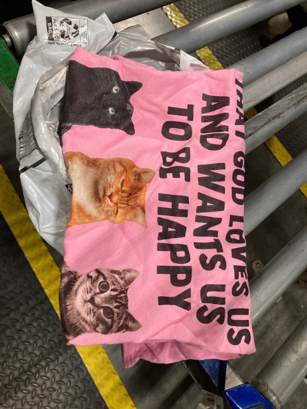 Photo 1 of **USED** LARGE CAT unisex t-shirt