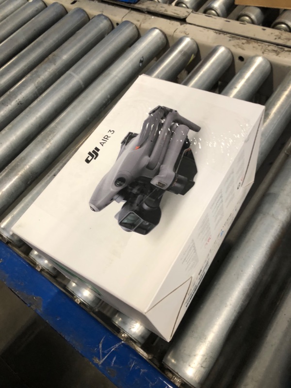 Photo 1 of **MISSING BATTERY** DJI Air 3 (DJI RC-N2), Drone with Medium Tele & Wide-Angle Dual Primary Cameras, 46-Min Max Flight Time, Omnidirectional Obstacle Sensing, 48MP Photos, 4K/60fps HDR, Compliance with FAA Remote ID