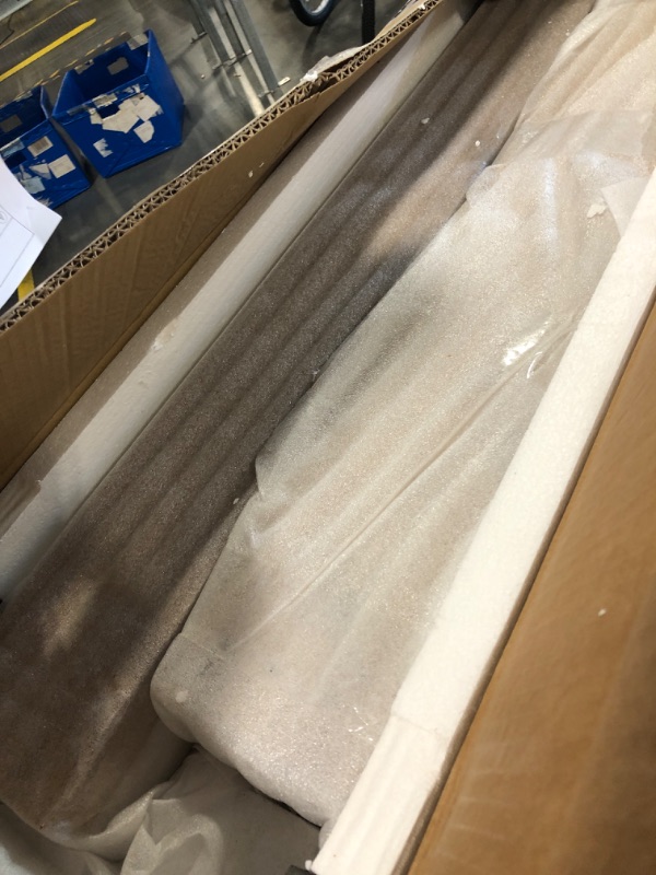 Photo 1 of ****partial set, legs only box 1/2**** REN HOME Arvid Dining Table with Wood U-Shaped Legs, White and Natural Oak