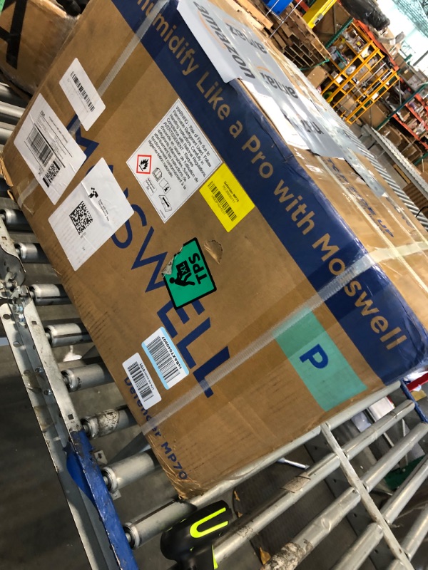 Photo 1 of 145 Pints Commercial Dehumidifier with Pump, Crawlspace Dehumidifiers with Drain Hose for Compact Tight Basements Large Spaces