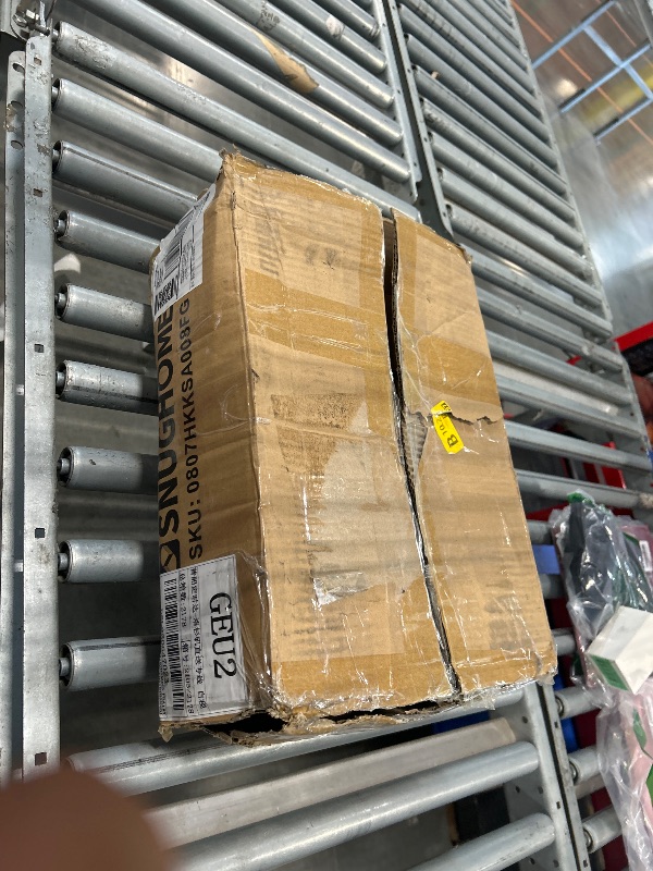 Photo 1 of ***MISSING HARDWARE****Snughome Desk Shelf, 44.9" Large Organizer, Desk Hutch for Monitor, 4 Tier Display Rack, Wood Bookshelf Storage for Home Office, Dorm