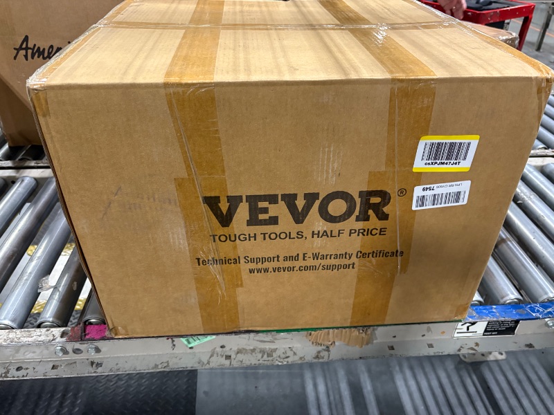 Photo 1 of VEVOR Drain Cleaner Machine 75Ft x 1/2Inch, 370W Drain Cleaning Machine Fits 1 Inch (25mm) to 4 Inch(100mm) Pipes, Portable Electric Drain Auger Cleaner with 8 Cutters, Gloves