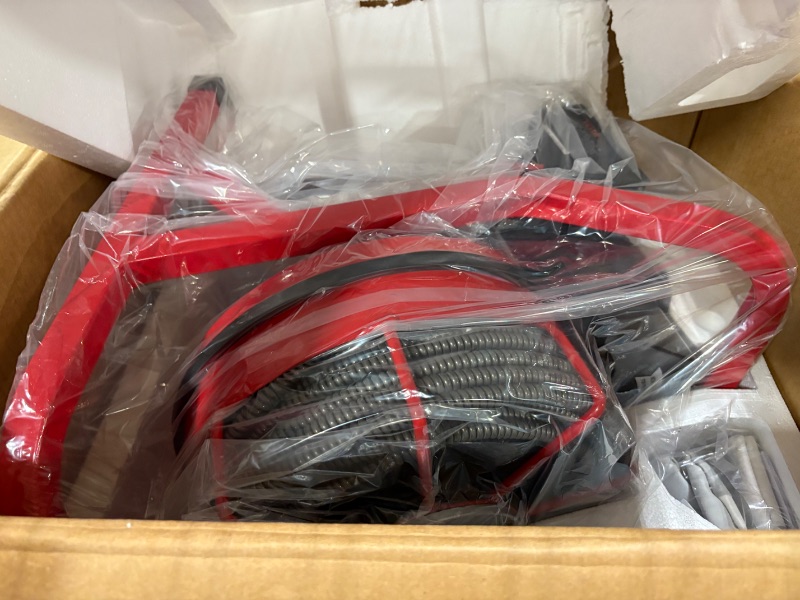 Photo 1 of VEVOR Drain Cleaner Machine 75Ft x 1/2Inch, 370W Drain Cleaning Machine Fits 1 Inch (25mm) to 4 Inch(100mm) Pipes, Portable Electric Drain Auger Cleaner with 8 Cutters, Gloves