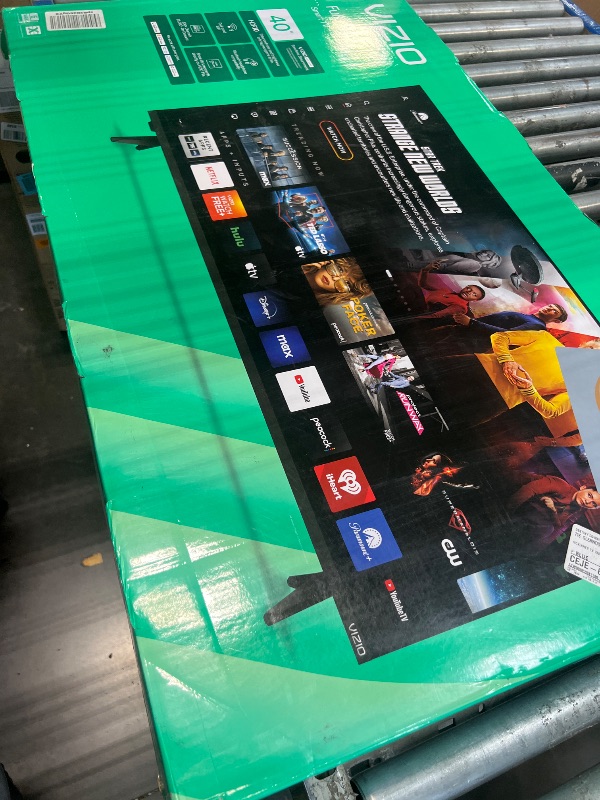 Photo 1 of *** FINAL SALE FOR PARTS ONLY NO RETURNS ***VIZIO 40-inch Full HD 1080p Smart TV with DTS Virtual: X, Alexa Compatibility, Google Cast Built-in, Bluetooth Headphone Capable, (VFD40M-08 New)