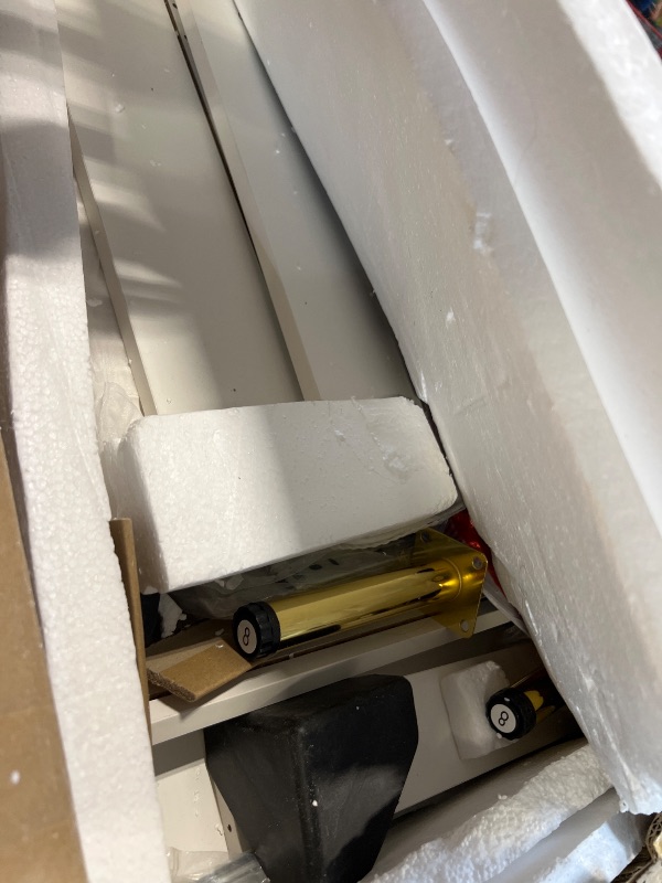 Photo 1 of **MISSING HARDWARE**Fluted Wood 5 Drawers Dresser for Bedroom, Modern Chest of Drawers, Tall White Dresser with Gold Handle, Wood Drawer Organizer for Bedroom, Living Room, Hallway, Entryway. 