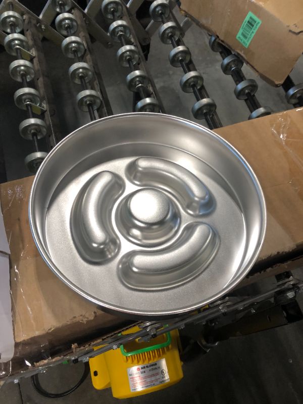 Photo 1 of ***USED**AIPERRO Stainless Steel Non Slip Slow Feeder Dog Bowl, 4 Cups Metal Dog Food Bowls for Medium and Large Dogs, Fun Bloat Stop Pet Bowl Dog Water Bowl for Fast Eaters, Slows Down Pets Eating