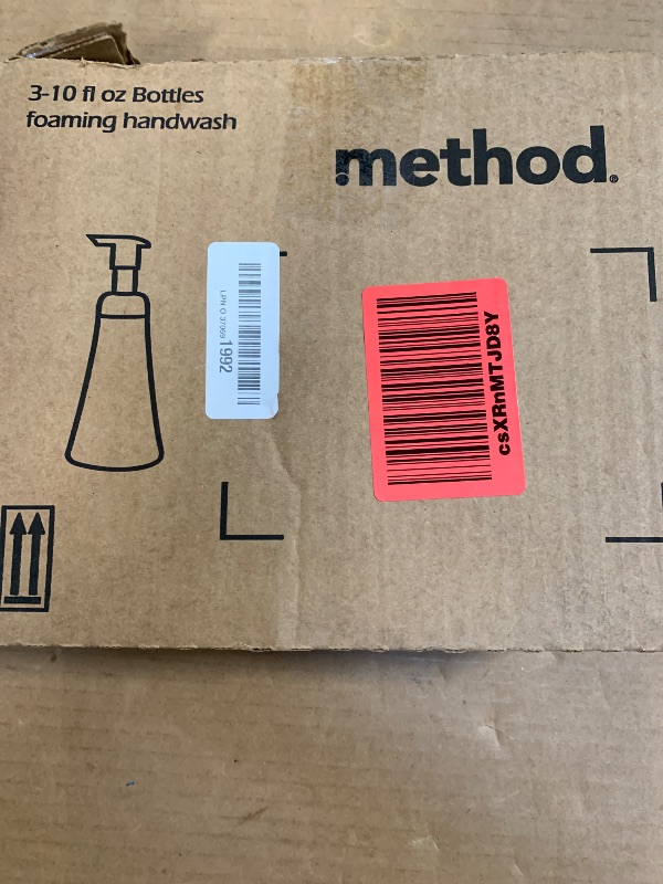 Photo 1 of **MISSING ONE**Method Foaming Hand Wash, Lemon + Freesia, 10 fl oz, 3 pack