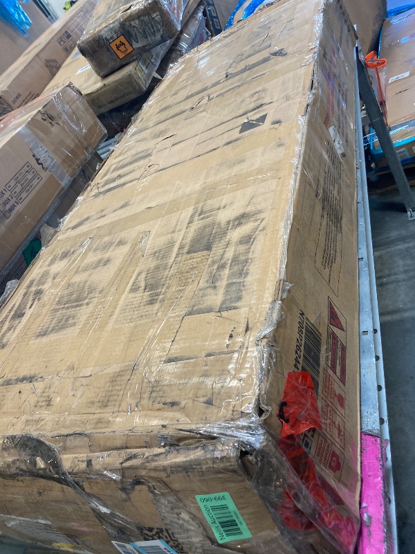 Photo 1 of **Partial Set**
Merax Full Over Full Bunk Bed Convertible to Two Separate Beds, Solid Pine Wood Frame with Safety Guardrail & Headboard, Sturdy Durable Design, for Teens, Espresso