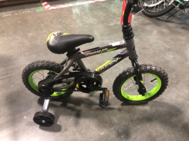 Photo 1 of **SALE NO RETURNS** Huffy 12" Rock It Kids' Bike, Fits Riders 3'1" - 3'5", Gray, Child, Boys