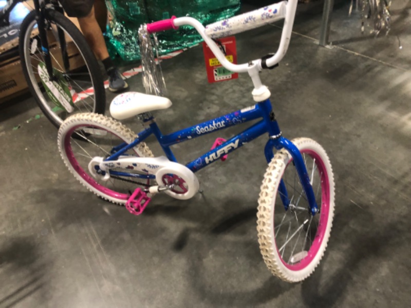 Photo 1 of **SALE NO RETURNS**Huffy Sea Star Kids Bike, 20" Wheels, Ages 5-12 Years, Streamers, Blue/Pink, Girls