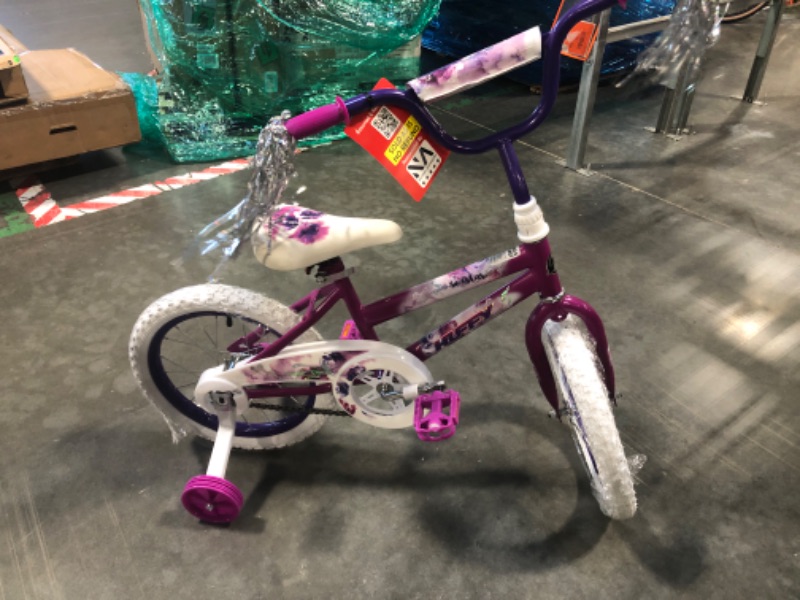Photo 1 of **SALE NO RETURNS** Huffy 16" Sea Star Kids' Bike, Fits Riders 3'5" - 4'0", Purple, Child, Girls