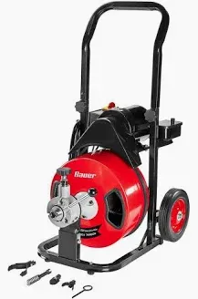Photo 1 of 
BAUER 1/2 in. x 50 ft. Automatic-Feed Drain Cleaning Drum Machine