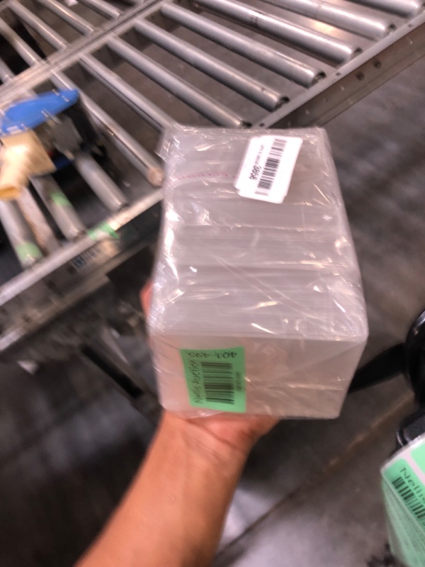 Photo 1 of 100 Pack 3"x4" Hard Plastic Card Sleeves Top Loaders for Cards, Baseball Card Protectors Hard Plastic, for Baseball Card, Game Cards, Trading Card, and So on