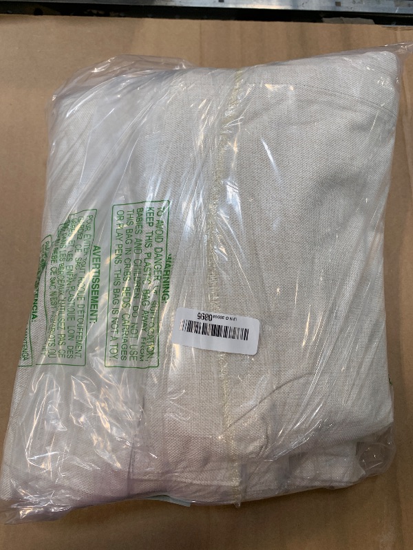 Photo 1 of 100% Blackout Shield Linen Blackout Curtains for Bedroom 84 Inches Long, Back Tab/Rod Pocket Living Room Drapes, Thermal Insulated Blackout Curtains 2 Panels Set, 50" W x 84" L, Cream