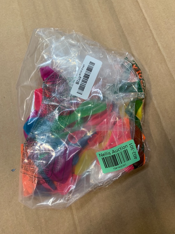Photo 1 of 100 Pcs UV Neon Balloons ,Neon Glow Party Balloons UV Black Light Balloons Glow in the dark for Birthday Decorations Wedding Glow Party Supplies Blacklight Reactive Fluorescent Balloons