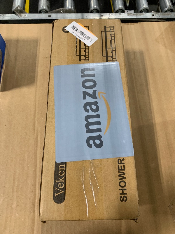 Photo 1 of Veken Rustproof & Waterproof Shower Caddy 6-Pack, No Drilling Adhesive Shelves Rack with Soap Holder, Large Capacity Bathroom Organizers and Storage, Wall-Mounted Kitchen & Home Decor