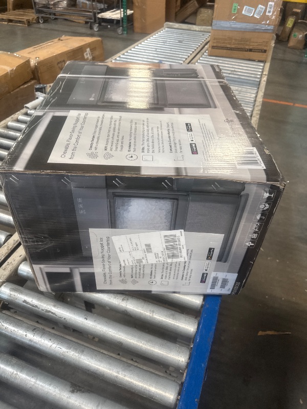 Photo 1 of ***FOR PARTS***GE Profile Opal 2.0 XL with 1 Gallon Tank, Chewable Crunchable Countertop Nugget Ice Maker, Scoop included, 38 lbs in 24 hours, Pellet Ice Machine with WiFi & Smart Connected, Stainless Steel