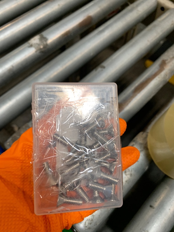Photo 1 of 1/4-20 x 3/4" Flat Head Socket Cap Screws Countersunk Bolts, Allen Socket Drive, Stainless Steel 18-8 (304), Full Thread, Bright Finish, 20 PCS