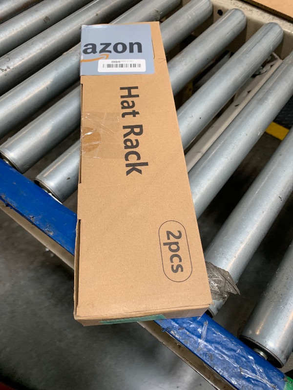 Photo 1 of ** ONE RACK**
HapiRm Over Door Hat Rack - 2 Packs Hat Organizer with 8 Hooks Design, Hanging Baseball Cap Organizer Storage Holds Up to 40 Caps for Door, Bedroom, Closet (Black)