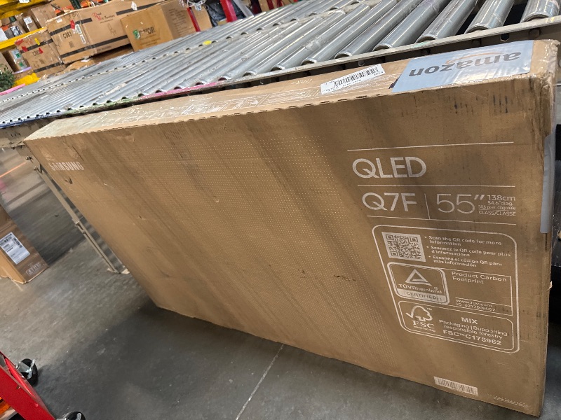 Photo 1 of ** ONLY PARTS ** SAMSUNG 55-Inch Class QLED Q7F Series Samsung Vision AI Smart TV (2025 Model, 55Q7F) Quantum HDR, Object Tracking Sound Lite, Q4 AI Gen1 Processor, 4K upscaling, Gaming Hub, Alexa Built-in