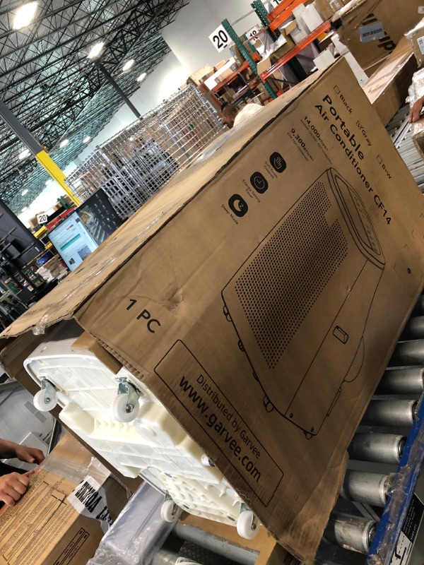 Photo 1 of 14000 BTU Portable Air Conditioners, 3-in-1 Cooling AC Unit w/Dehumidifier & Fan Mode for Rooms Up to 750 Sq. Ft, Remote Control, Sleep Mode, Low Noise,24H Timer, 3 Speed, Auto Swing for Home,Totel