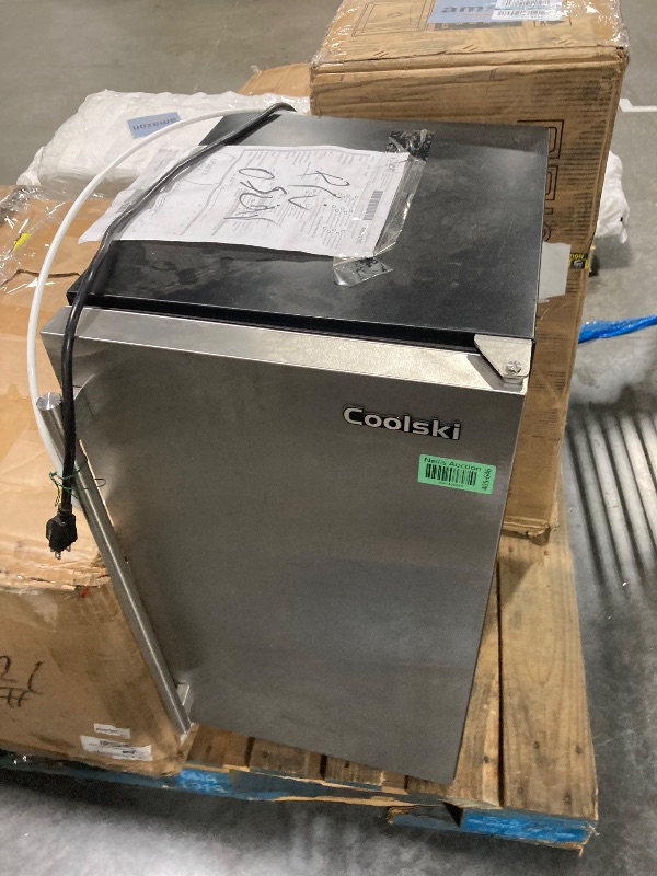 Photo 1 of ***SIMILAR PRODUCT***
Coolski 80Lbs/ Day Commercial Under Counter Ice Maker Machine, Stainless Steel Built-in Freestanding Ice Maker with 30LBS Ice Storage, Perfect for Commercial & Home Use, Gravity Drainage