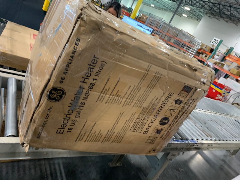 Photo 1 of **USED**GE Appliances 18 Gallon Versatile Plug and Play Electric Water Heater with Adjustable Thermostat, Easily Installs Where You Want It, 120 Volt