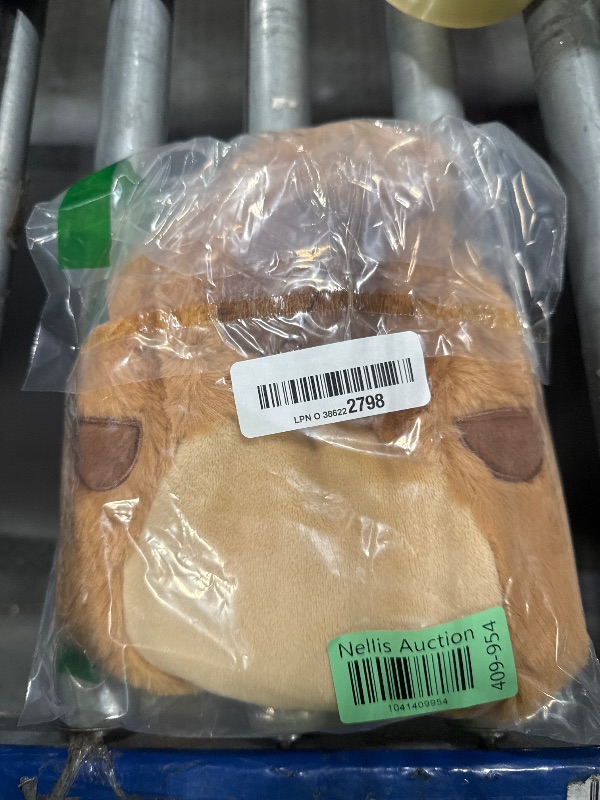 Photo 1 of Capybara Microwavable Heating Pad for Belly, Neck & Shoulders, Heated Stuffed Animals with Moist Heat, Removable Plush Cover, Unscented Natural Fill, Adorable Surprise Present, 7.8" x 10.6", 1.2 lb
