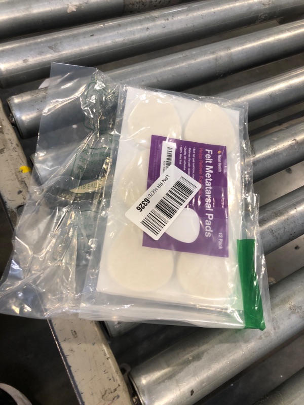 Photo 1 of 12-Pack Metatarsal Foot Pads for Pain Relief - 1/4” Thick, Ball of Foot Cushions for Women and Men, Forefoot and Sole Support, Metatarsalgia Mortons Neuroma. Metatarsal Pads Ball of Foot Cushions.